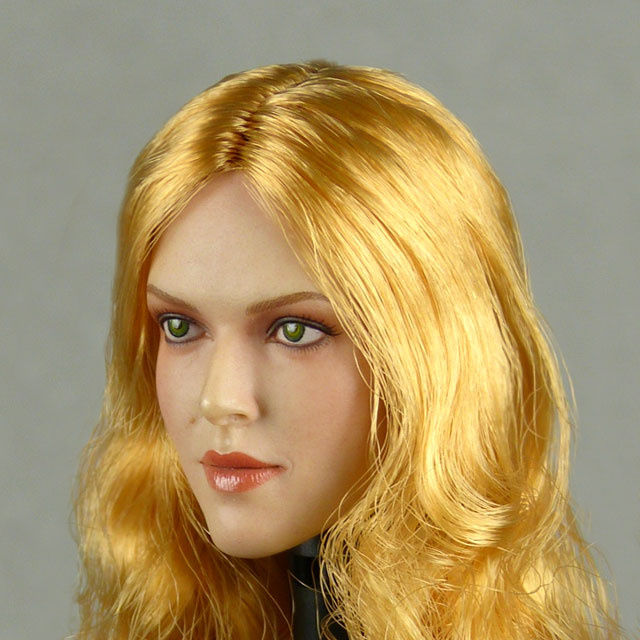 GAC Toys 1/6 Scale Female Caucasian Head Sculpt (Pale Suntan) With Rooted Blonde Hair